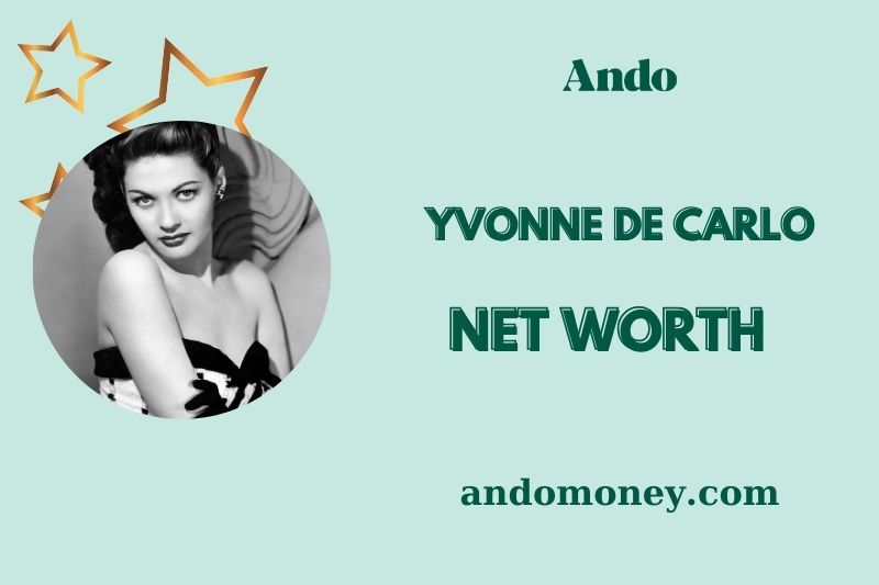 What is Yvonne De Carlo Net Worth 2025: How She Built Her Fortune