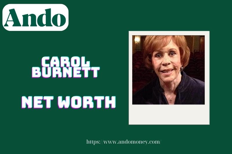 What is Carol Burnett's net assets in 2025