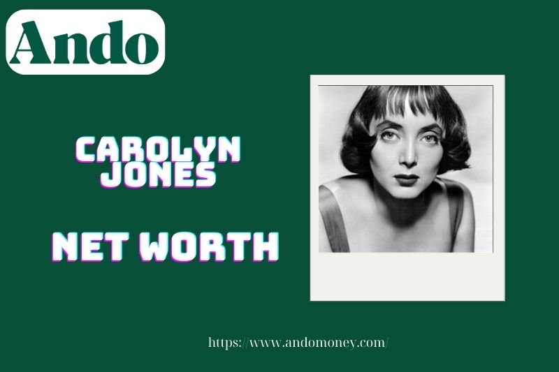 What is Carolyn Jones's assets in 2025