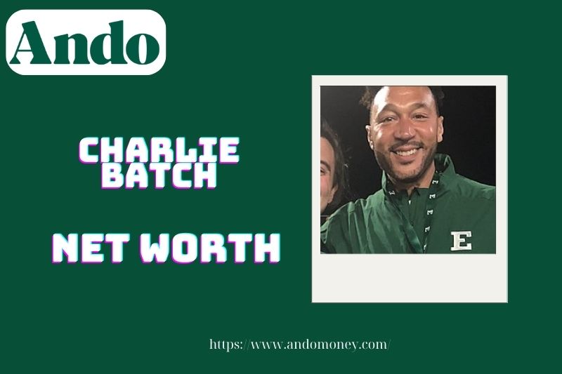 What is Charlie Batch's net assets in 2025