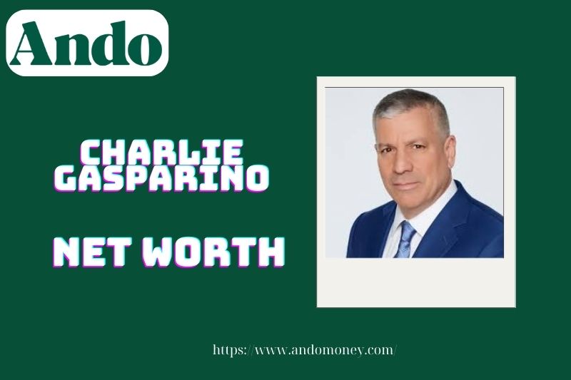 What is Charlie Gasparino's net assets in 2025