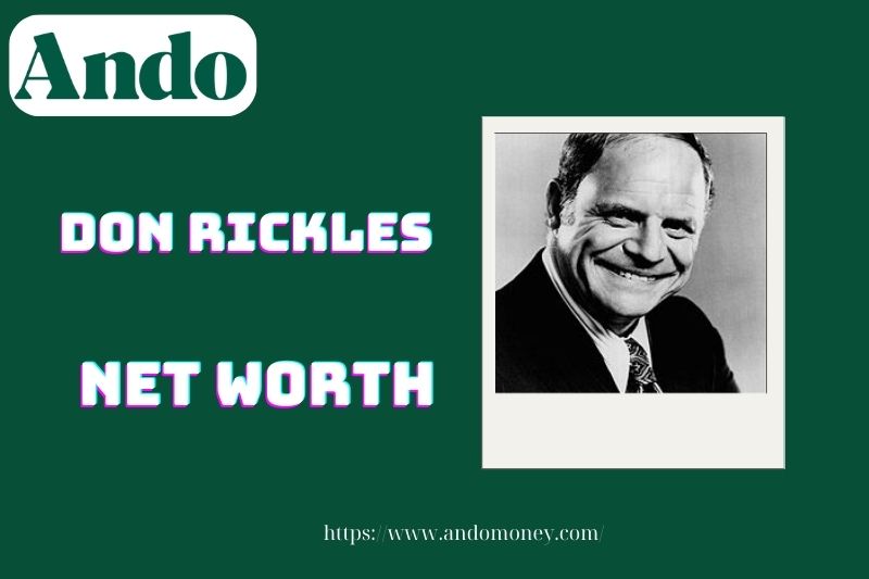 What is Don Rickles's net assets in 2025