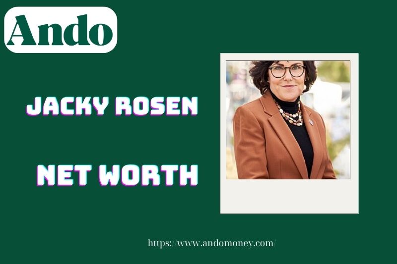 What is Jacky Rosen's net assets in 2025