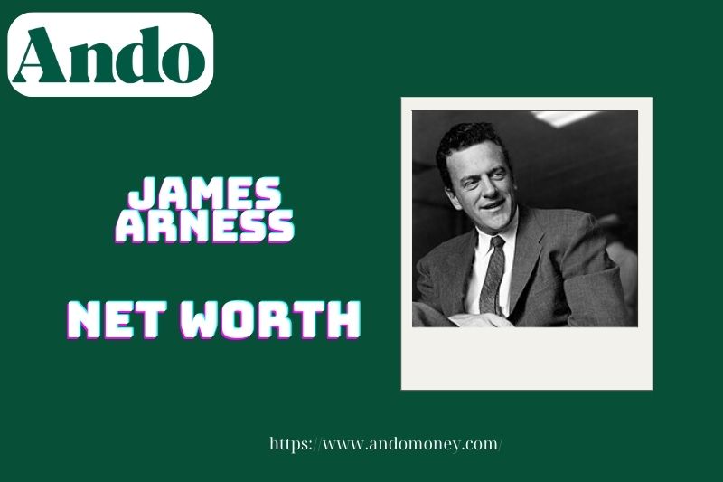 What is the net assets of James Arness in 2025