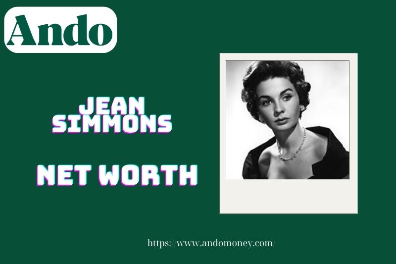 What is Jean Simmons' assets in 2025