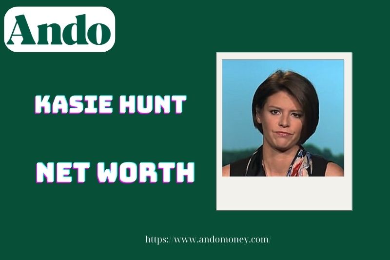 What is Kasie Hunt's net assets in 2025