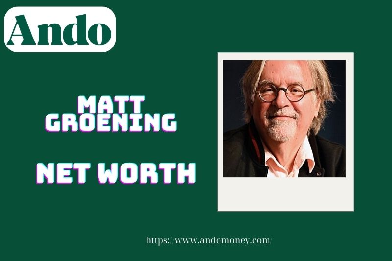 What is Matt Groening's net assets in 2025