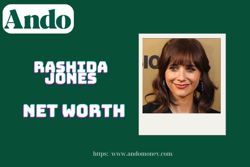 What is Rashida Jones's net assets in 2025