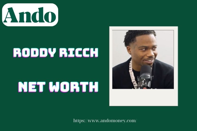 What is Roddy Ricch's net assets in 2025