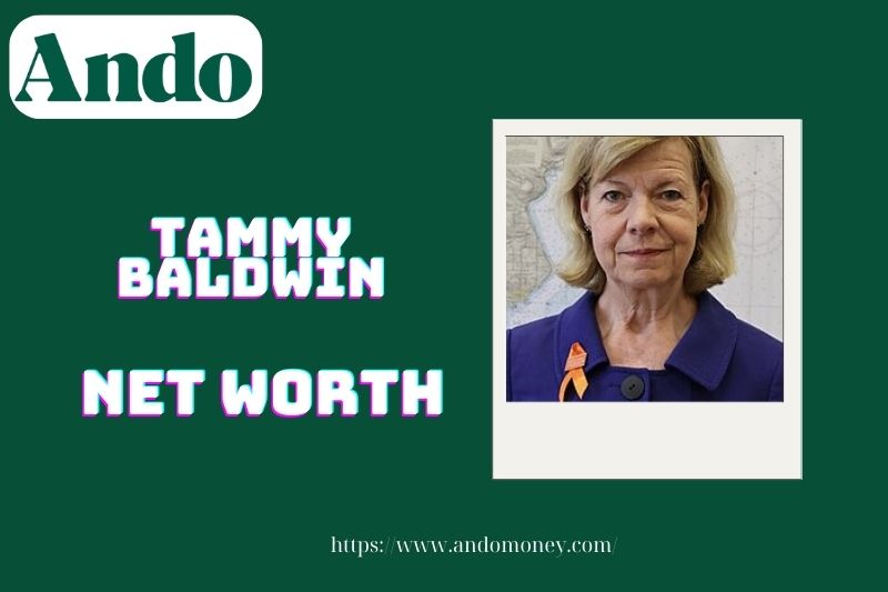 What is Tammy Baldwin's net assets in 2025