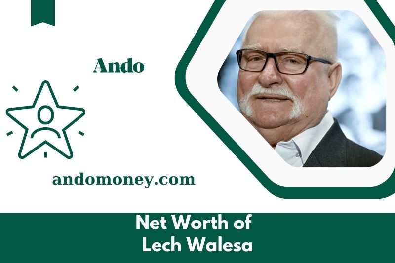 What is Lech Walesa's net assets in 2025