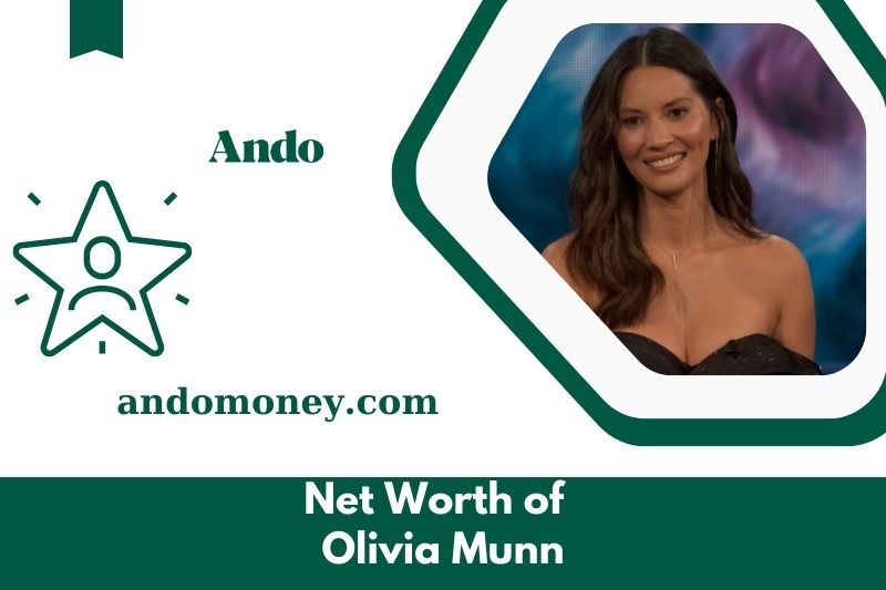 What is the net assets of Olivia Munn in 2025