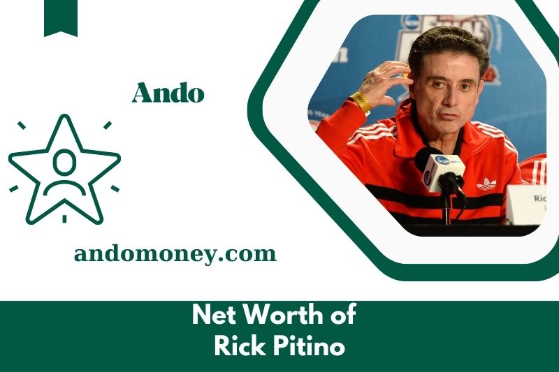 What is Rick Pitino's net assets in 2025