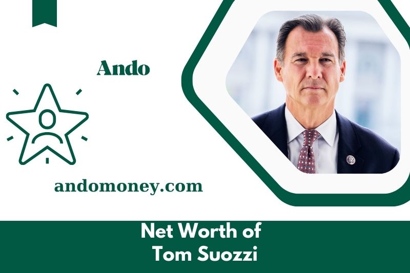 What is Tom Suozzi's net assets in 2025