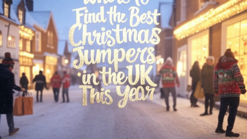 Where to Find the Best Christmas Jumpers in the UK This Year