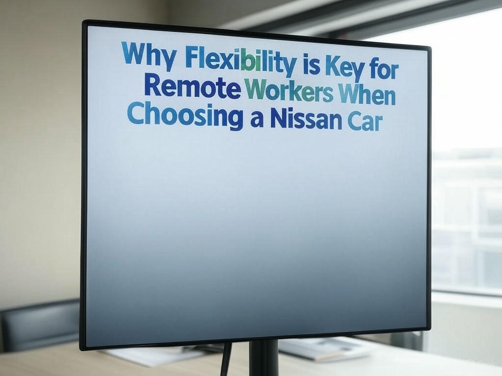 Why Flexibility is Key for Remote Workers When Choosing a Nissan Car