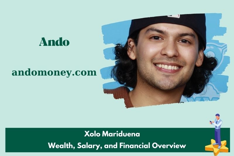 Xolo Mariduena prosperity, salary and financial overview