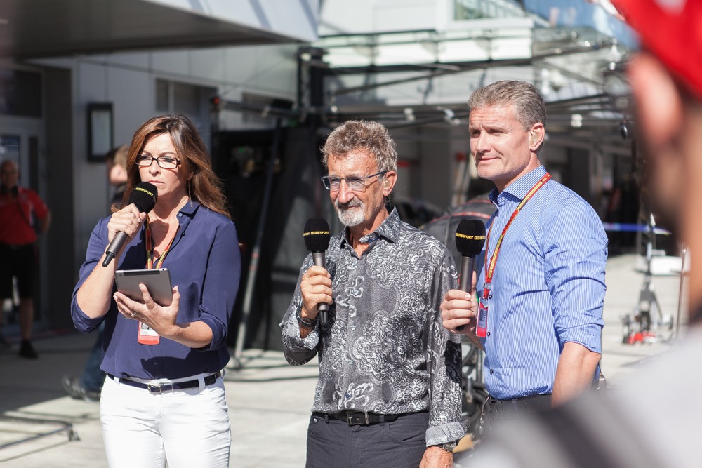 David, Marshall, Coulthard and Eddie, Jordan, Interview, Sochi, 2014