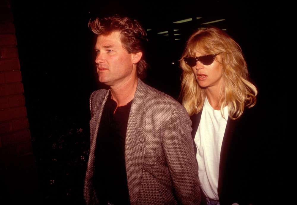 Los, Angeles, around, 1991: Goldie, Hawn and, Kurt, Russell