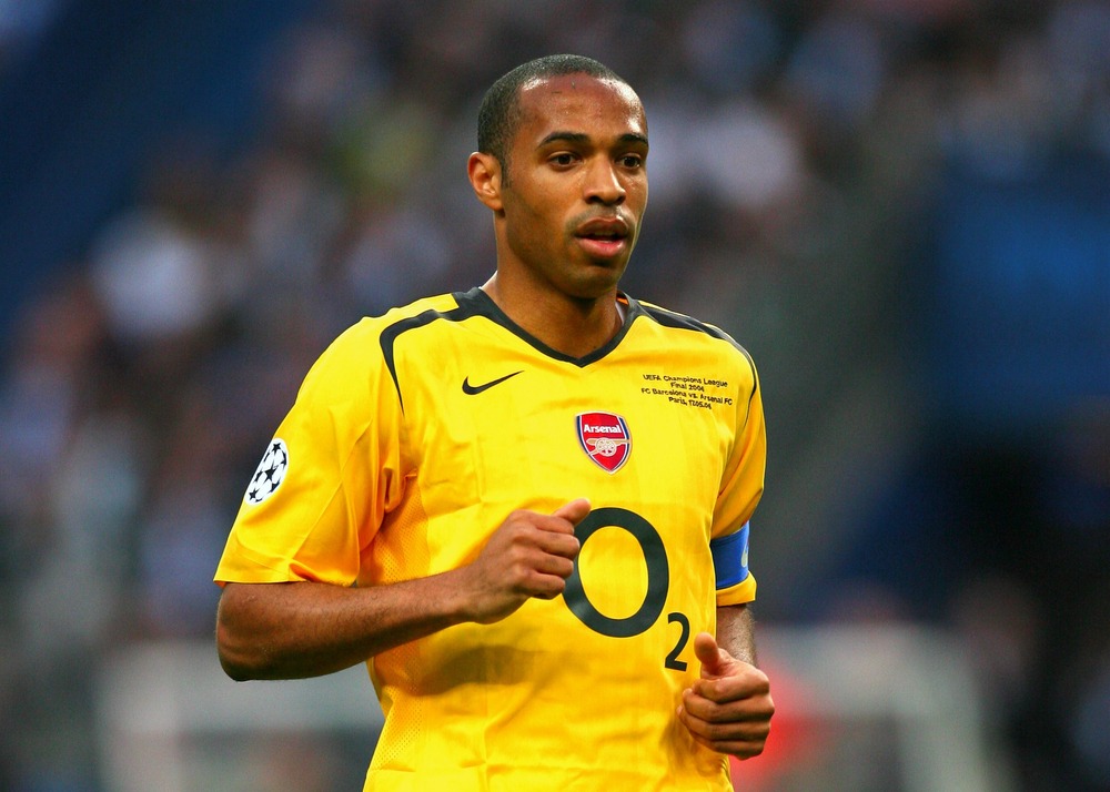 Paris ,, France, May 17th, 2006: Thierry, Henry, looking at