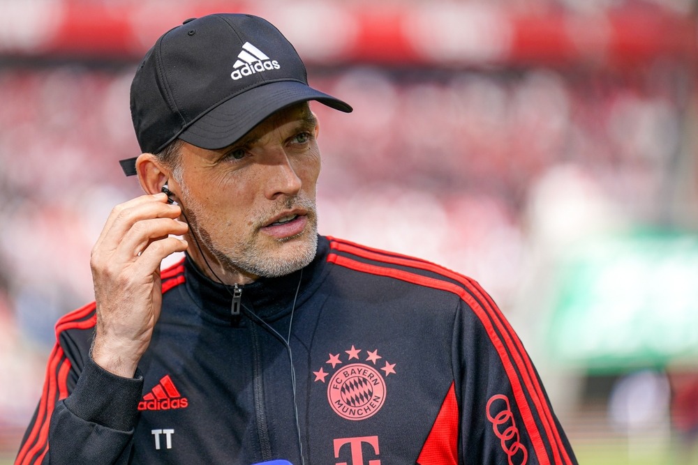 Cologne ,, Germany ,, May 27,2023: Thomas, Tuchel before