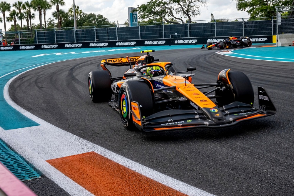 Miami ,, United, States ,, May, 05, 2025: Lando, Norris, from