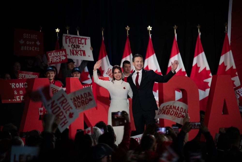 Ottawa, Ontario, Canada, February 15th, 15,2025, Pierre, Poilievre and Anaida