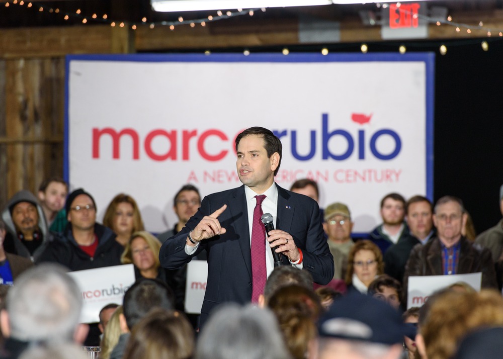 Gilbert ,, South, Carolina ,, 15th February ,, 2016 :, Presidency, candidate, Marco