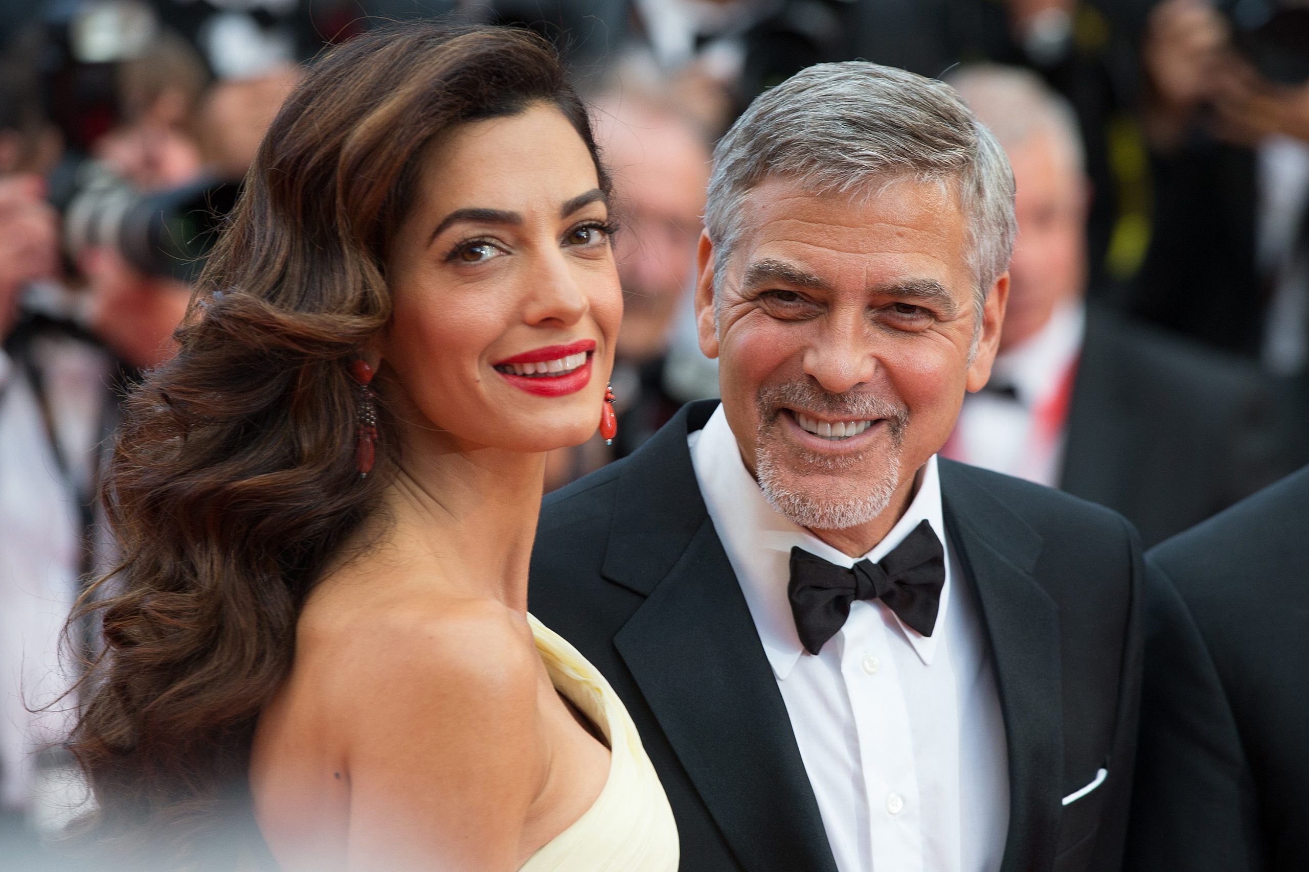 George, Clooney ,, Amal, Clooney, AT, the, Money, Monster, Premiere, AT