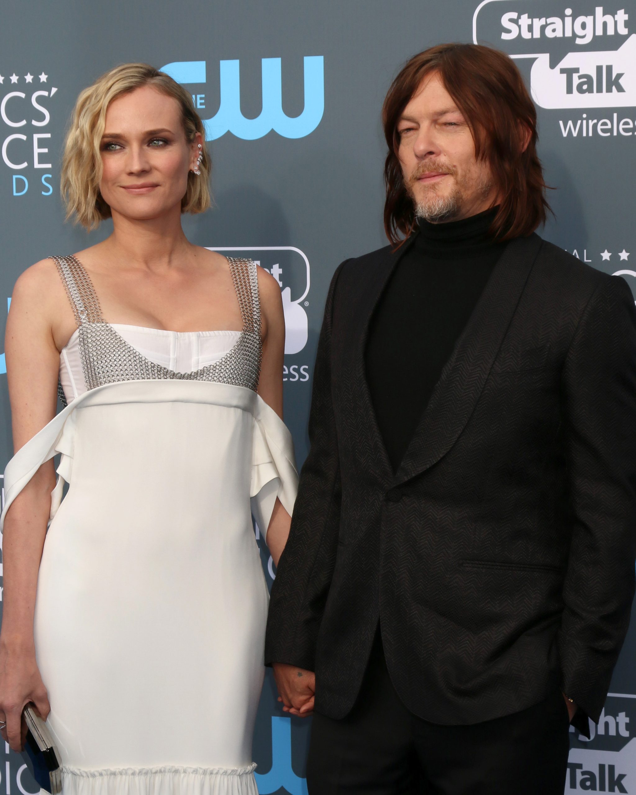 Los, Angeles ,, 11th January: Diane, Kruger, Norman, Reedus, AT