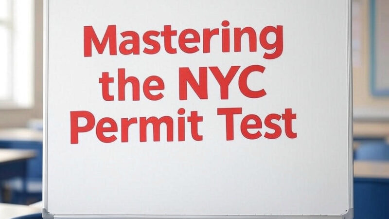 Mastering the NYC Permit Test: Advantages of Using Online Test Simulators