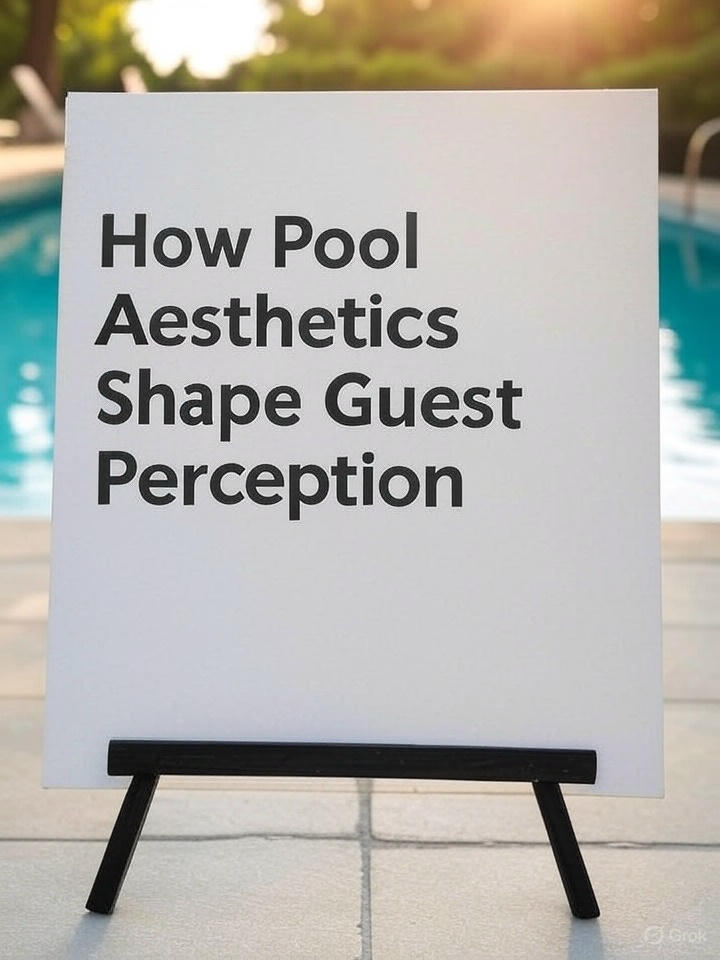 First Impressions Beneath the Surface: How Pool Aesthetics Shape Guest Perception