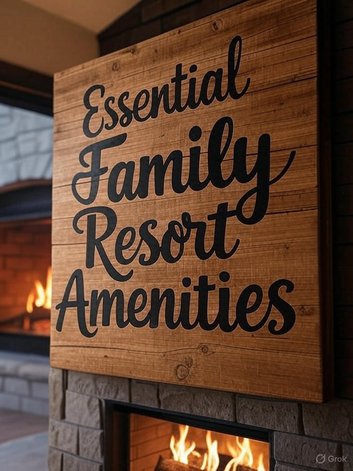 Essential Family Resort Amenities