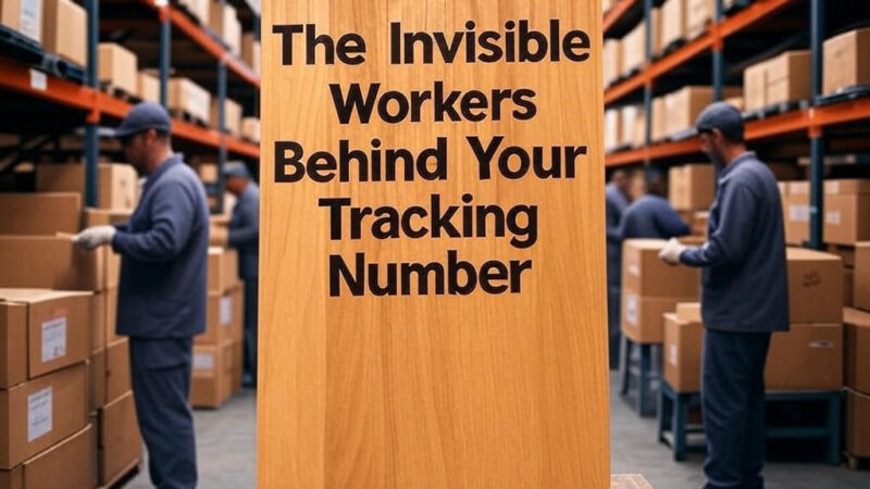 The Invisible Workers Behind Your Tracking Number