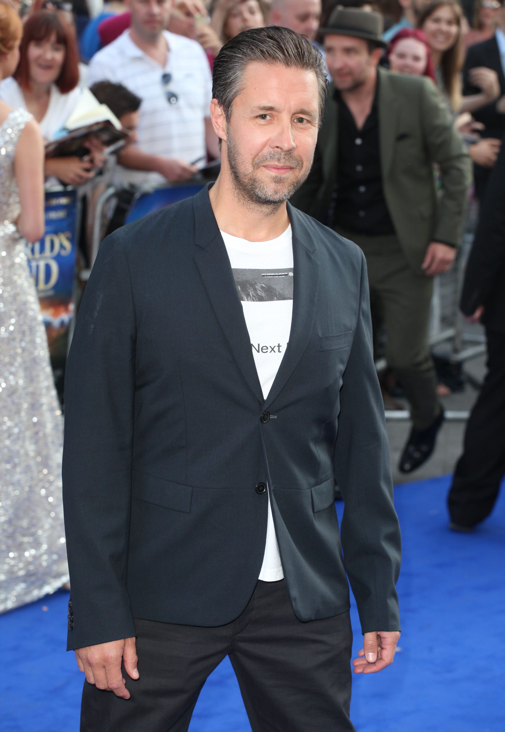 Paddy, considence, arrives, for, the world, end, world, premiere, at