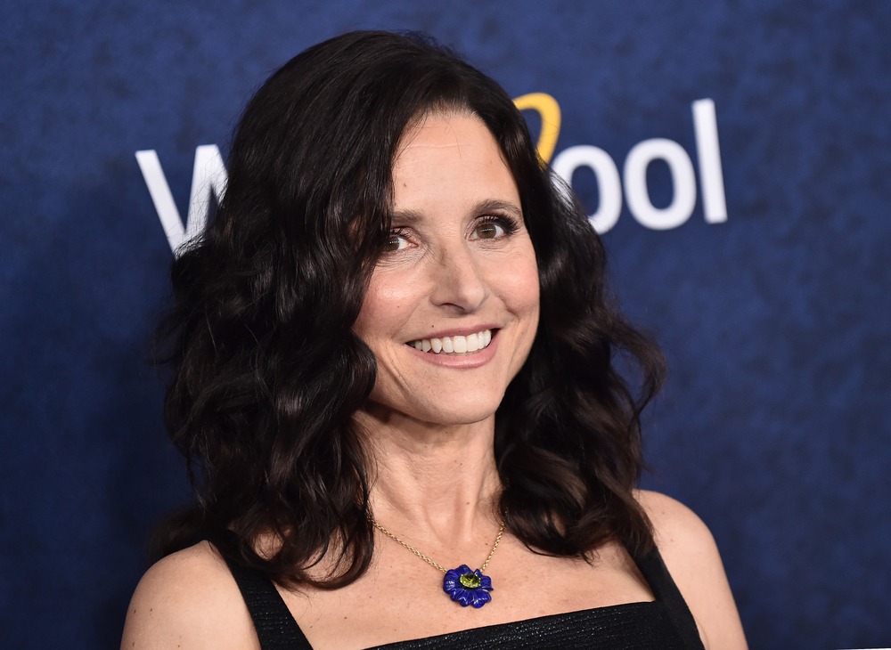 Los, Angeles, February 18: Julia, Louis Dreyfus, arrives, to, the