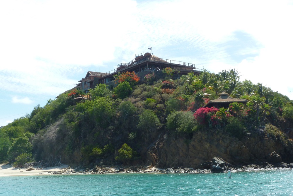 Necker, island, British, Jungfrau, Islands, 2014:, View, of, Richard