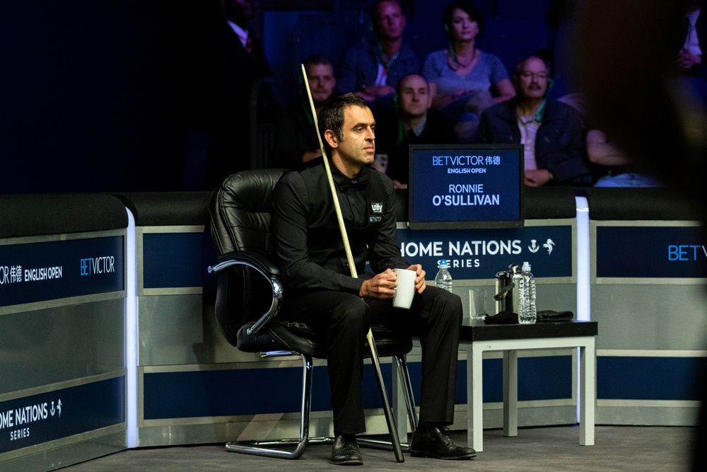 Ronnie, O'Sullivan, VS, Luo, Honghao, Match, K2, Crawley, England, On