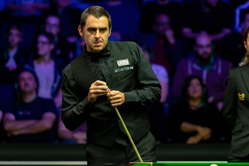 Ronnie, O'Sullivan, VS, Luo, Honghao, Match, K2, Crawley, England, On