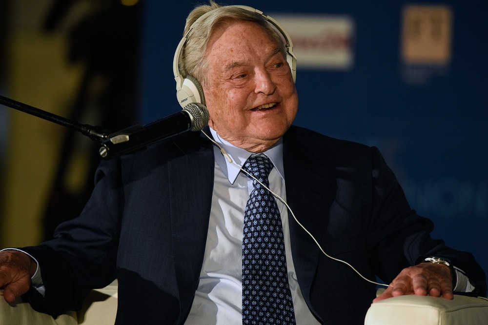 Florence ,, Italy, -, May, 09.2014: George, Soros ,, The, Hungary born