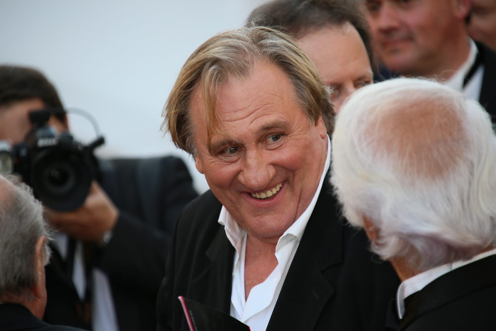 Cannes, France, May 18: Gerard, Depardieu, visited, 