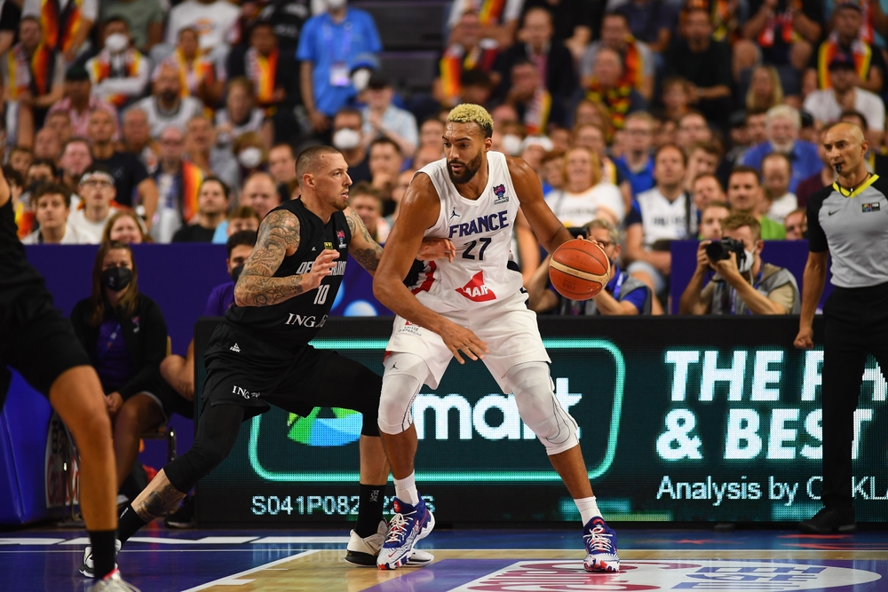 Cologne ,, Germany, September 1, 2022:, Rudy, Gobert., The, basketball
