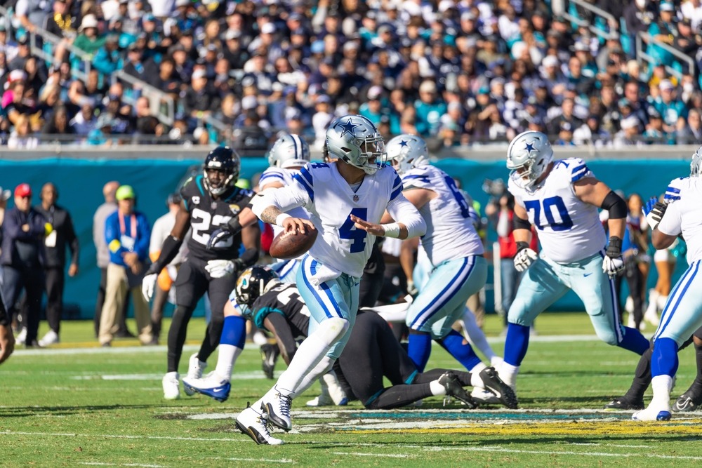 4, DAK, Prescott, Dallas, Cowboys, VS, Jacksonville, Jaguare, December 18,